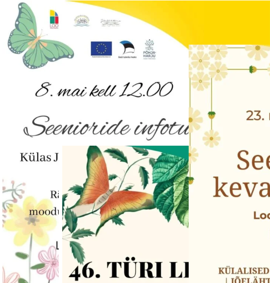 Kolm olulist üritust Jõelähtme valla 55+ vanustele elanikele
